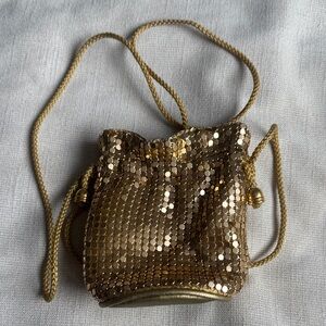 Gold Sequin Women's Mini Bag